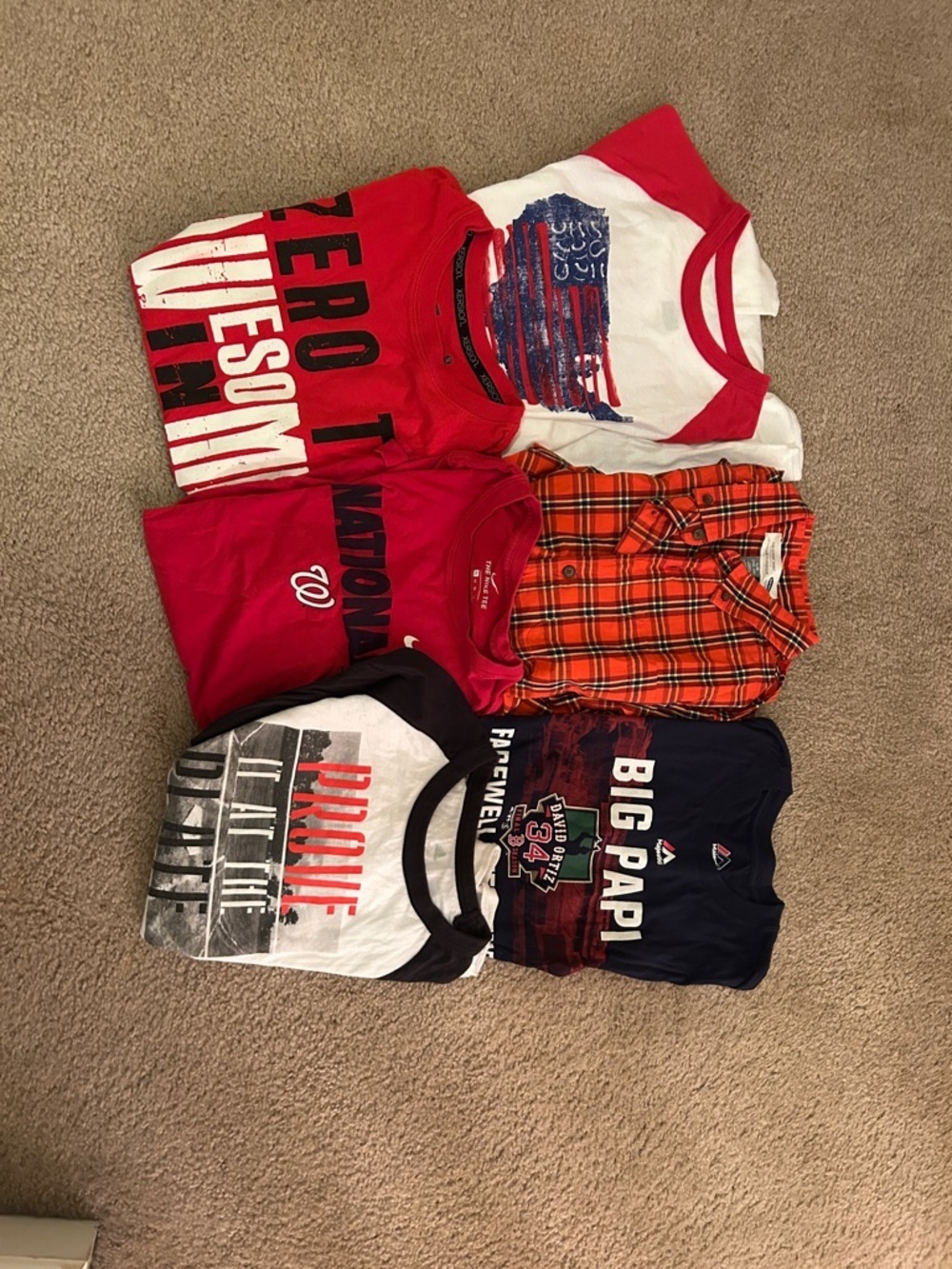 Boys T-Shirt Bundle – 5+ Mixed Tops Size L/XL School & Play Clothes